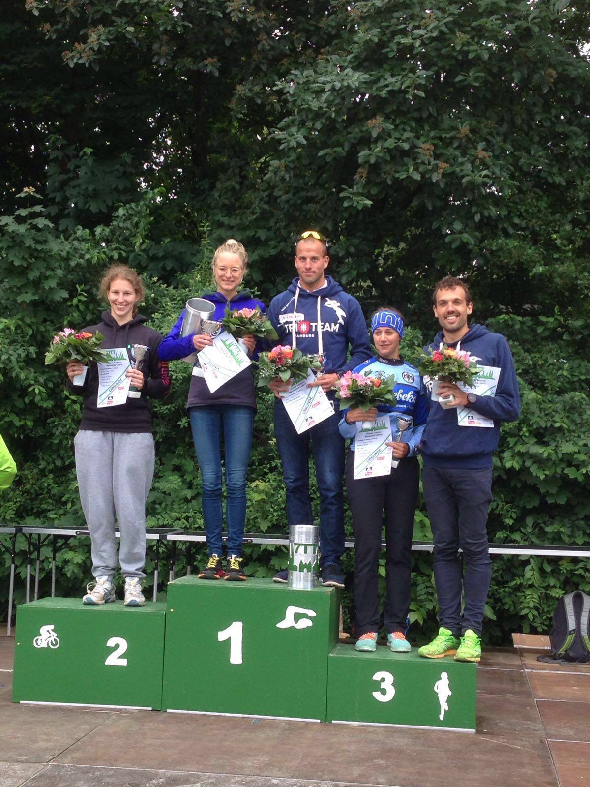 Leonie Siegt Beim 7 Türme Triathlon 2016