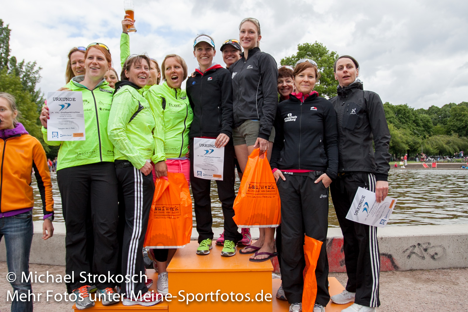 Impressionen Vom VVL-Stadtparktriathlon