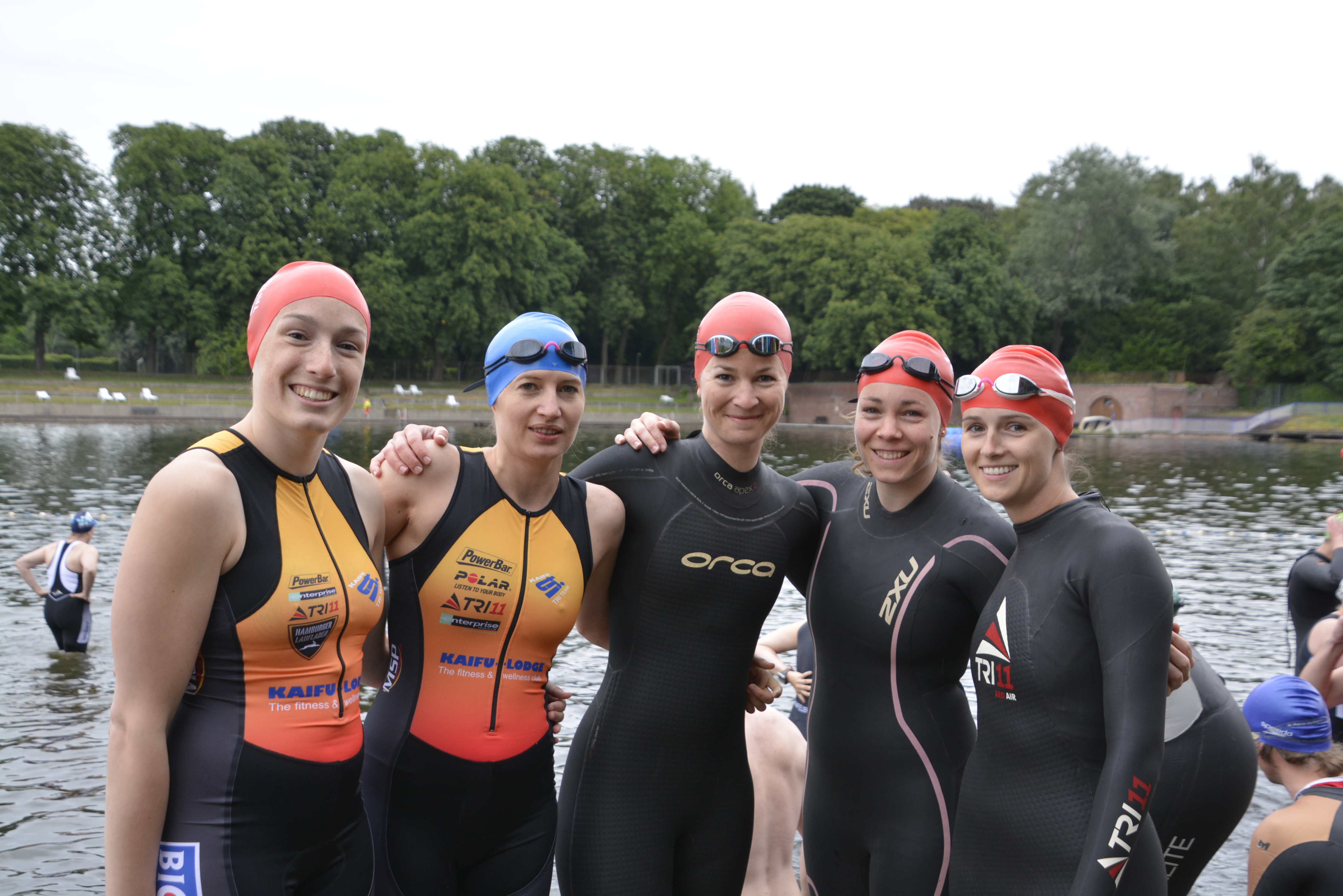 Erfolgreicher Stadtpark Triathlon 2016 Bei „Hamburger Wetter“